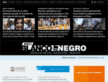 Tablet Screenshot of infoblancosobrenegro.com